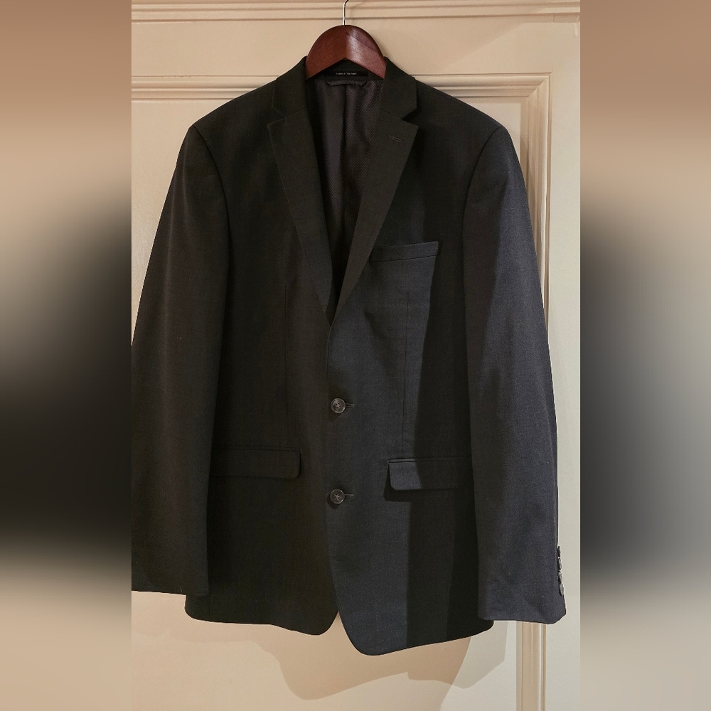 Bar III Charcoal Men's Blazer